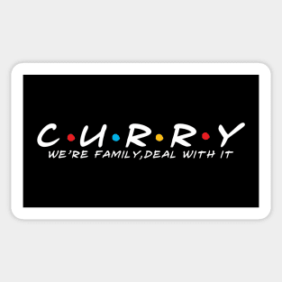 The Curry Family Curry Surname Curry Last name Sticker